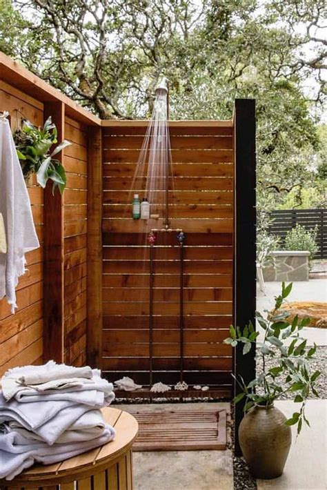 easy outdoor shower